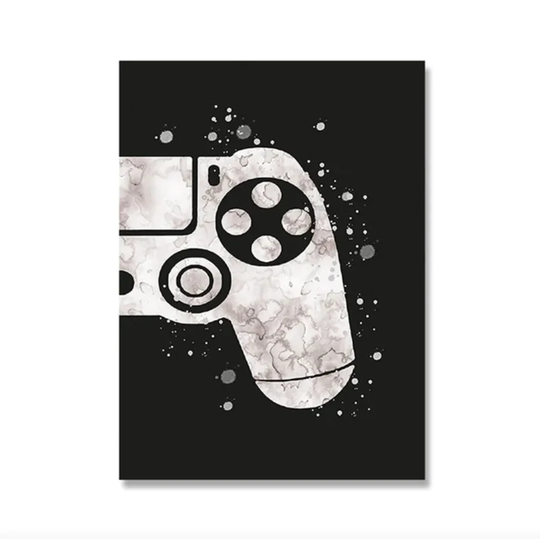 Sophisticated Gaming Canvas Art